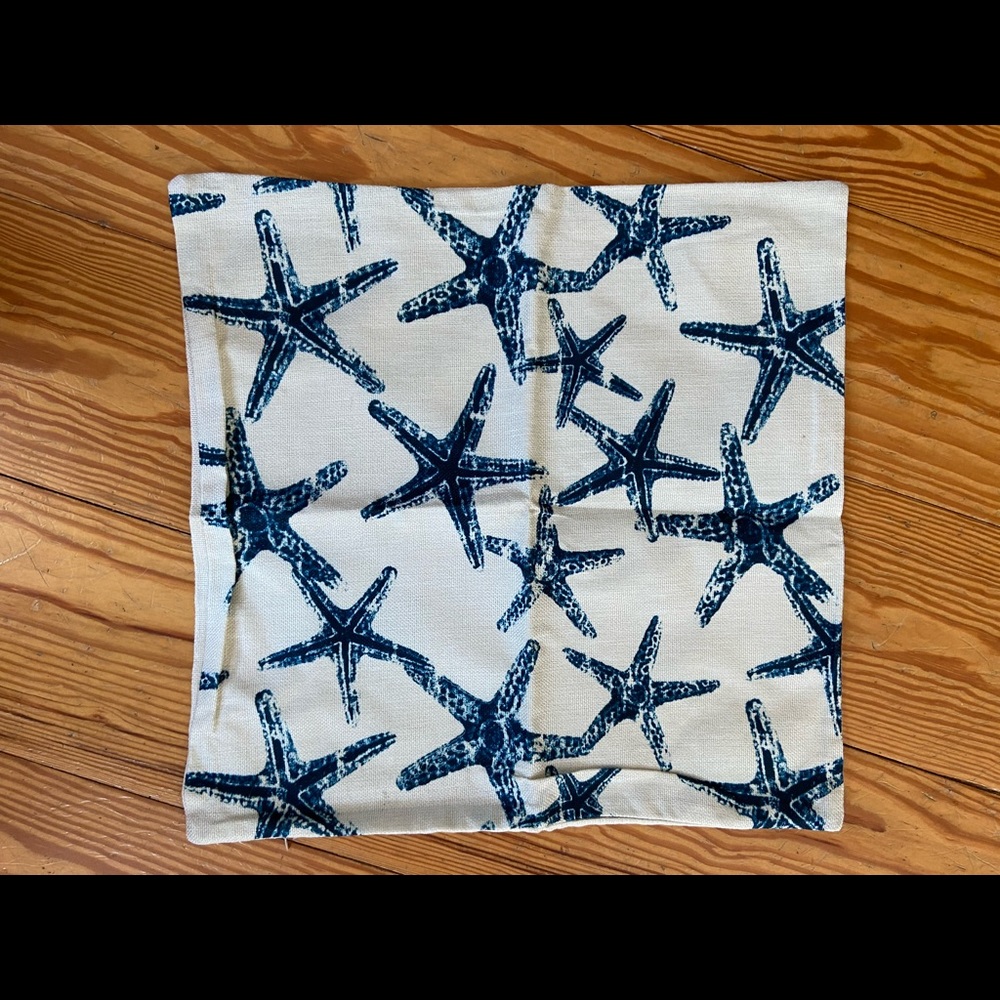 THINK SUMMER! Starfish Indoor/outdoor pillow covers